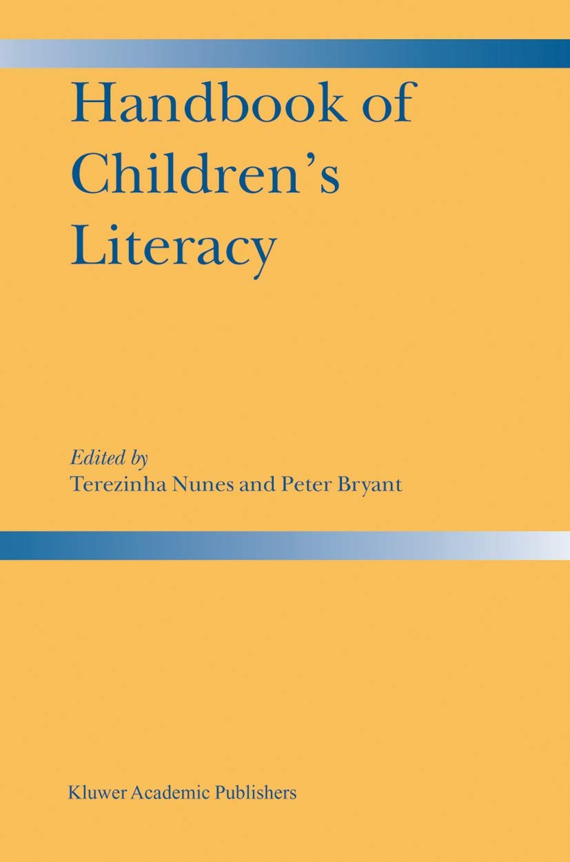 Handbook of Childrens Literacy,Used