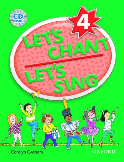 Let's Chant, Let's Sing Book 4 with Audio CD,Used