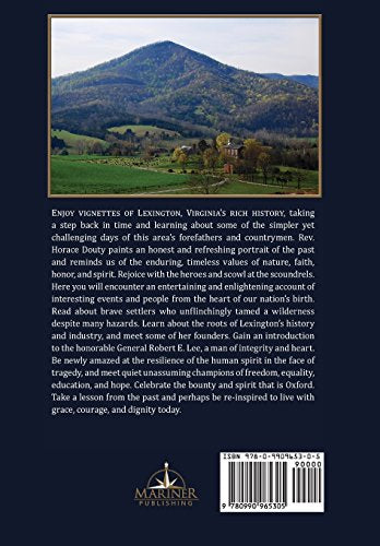 Lexington, Virginia: History Lessons from a Country Church Volume 1,Used