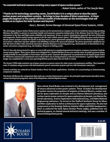 Space Nuclear Fission Electric Power Systems (Space Nuclear Propulsion and Power),Used