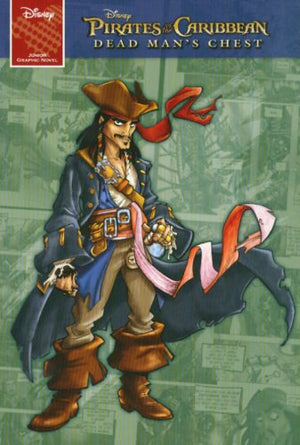 Disney Jr. Graphic Novels Pirates Of The Caribbean: Dead Man'S Chest-used