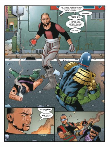 Hondo City Law: Way Of The (Cyber) Samurai! (Judge Dredd)