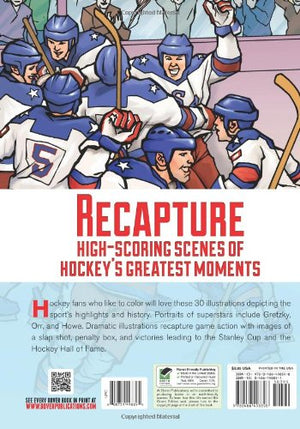 GOAL! The Hockey Coloring Book (Dover Sports Coloring Books),Used