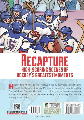GOAL! The Hockey Coloring Book (Dover Sports Coloring Books),Used