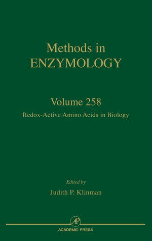 Redoxactive Amino Acids In Biology (Volume 258) (Methods In Enzymology, Volume 258),New