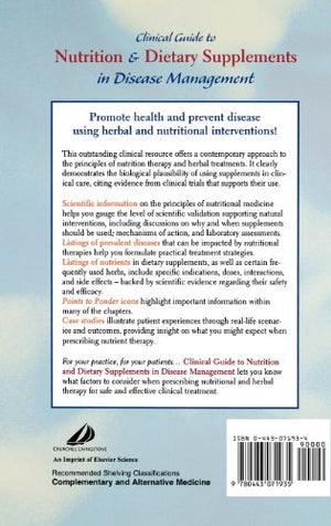 Clinical Guide to Nutrition and Dietary Supplements in Disease Management,Used