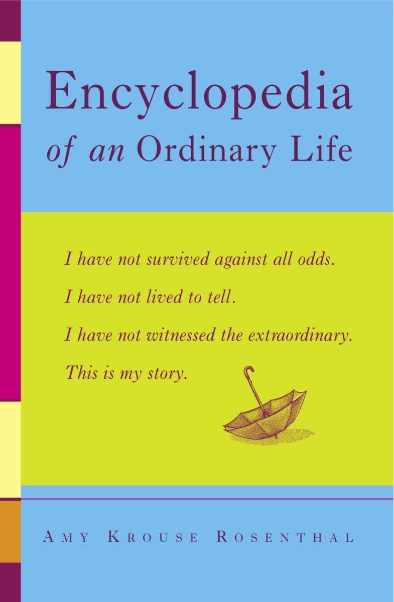 Encyclopedia of an Ordinary Life: A Memoir,Used