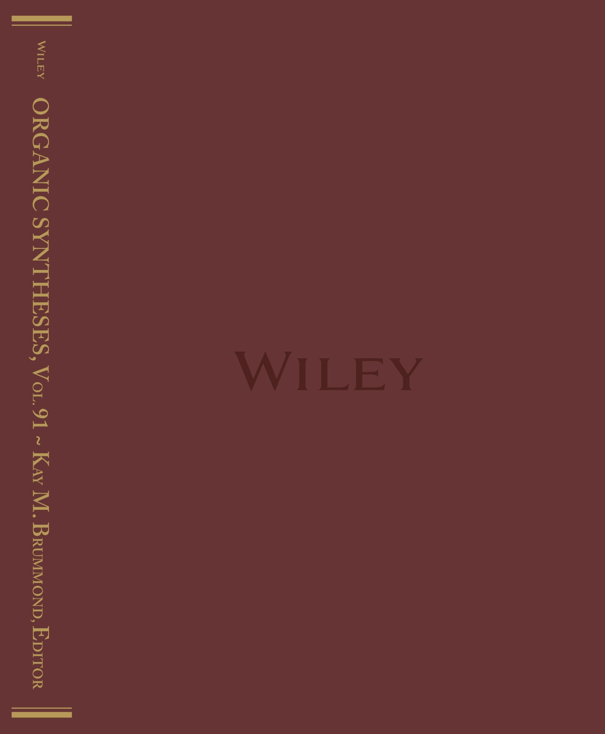 Organic Syntheses, Volume 91,Used