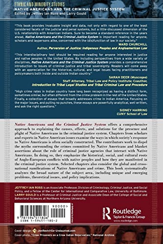 Native Americans and the Criminal Justice System,Used