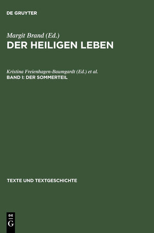 Der Sommerteil (Texte und Textgeschichte, 44) (German Edition),Used