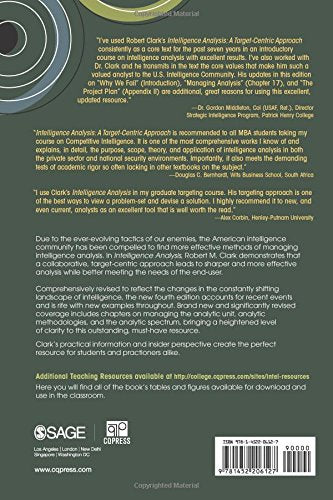 Intelligence Analysis: A Targetcentric Approach
