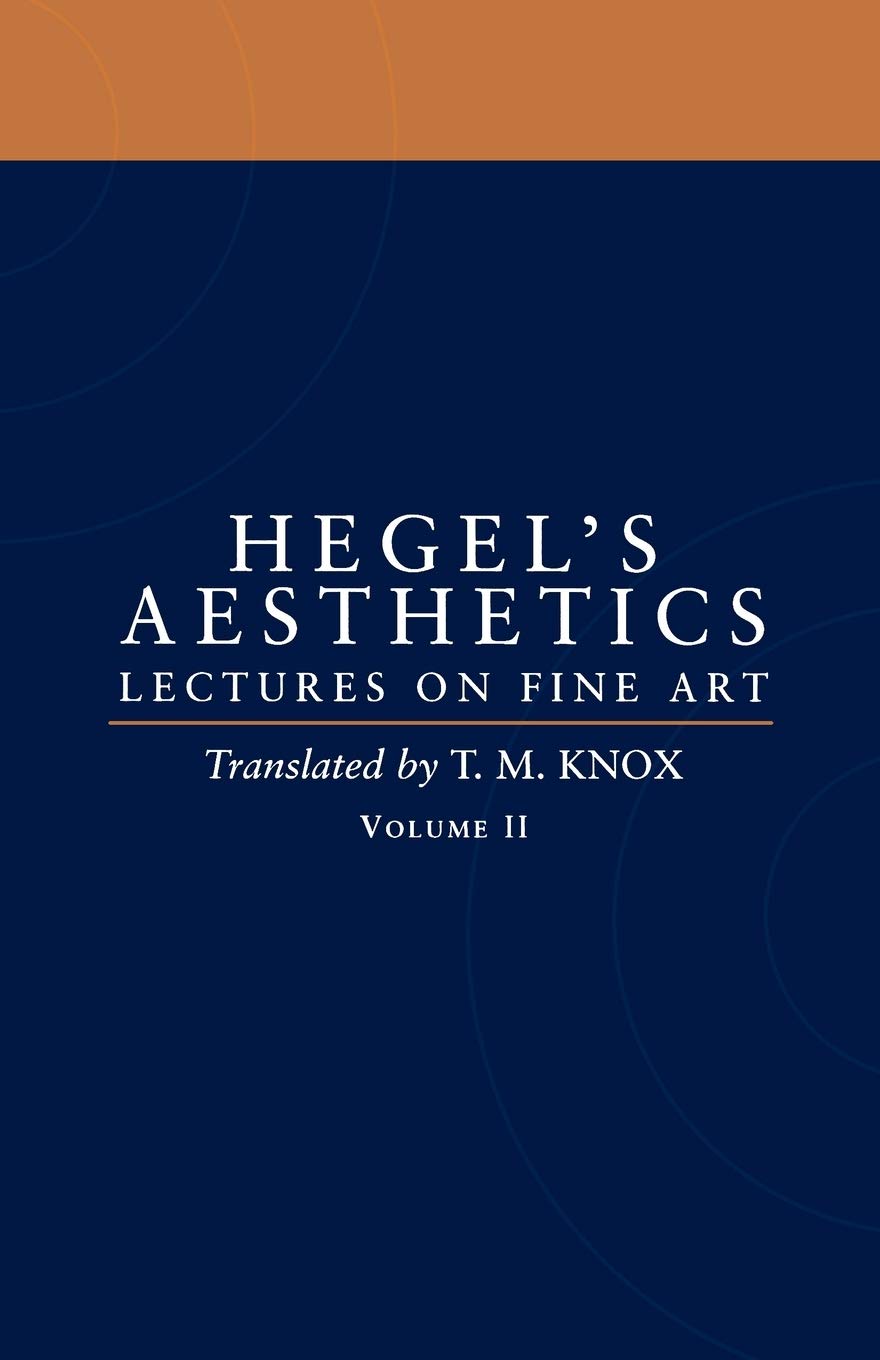 Aesthetics: Lectures on Fine Art Volume ll,Used