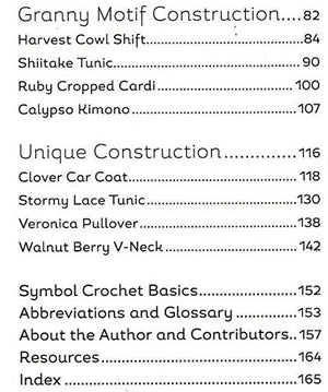 Blueprint Crochet Sweaters: Techniques for Custom Construction,Used
