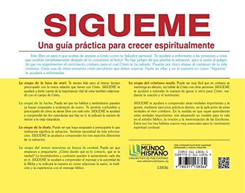 Sgueme. Una gua prctica para crecer espiritualmente. Spanish (Discipulado Cristiano) (Spanish Edition),Used