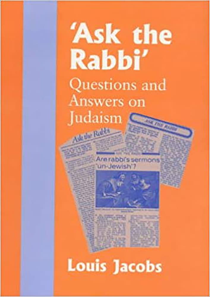 'Ask the Rabbi': Questions and Answers on Judaism,Used