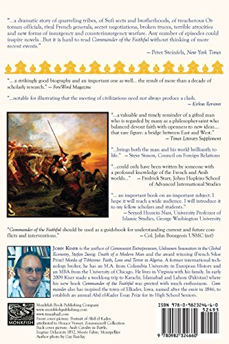 Commander of the Faithful: The Life and Times of Emir Abd elKader,Used
