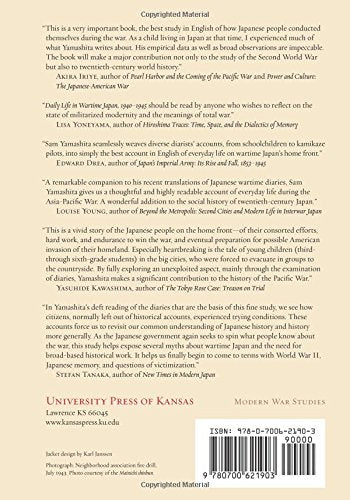 Daily Life in Wartime Japan, 19401945 (Modern War Studies),Used