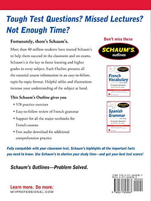 Schaum's Outline of French Grammar,New