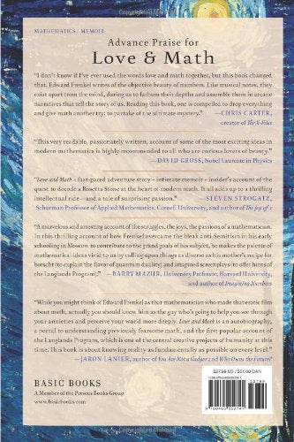 Love and Math: The Heart of Hidden Reality,Used