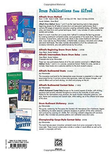 International Drum Rudiments: Book & Online Video/Audio-New