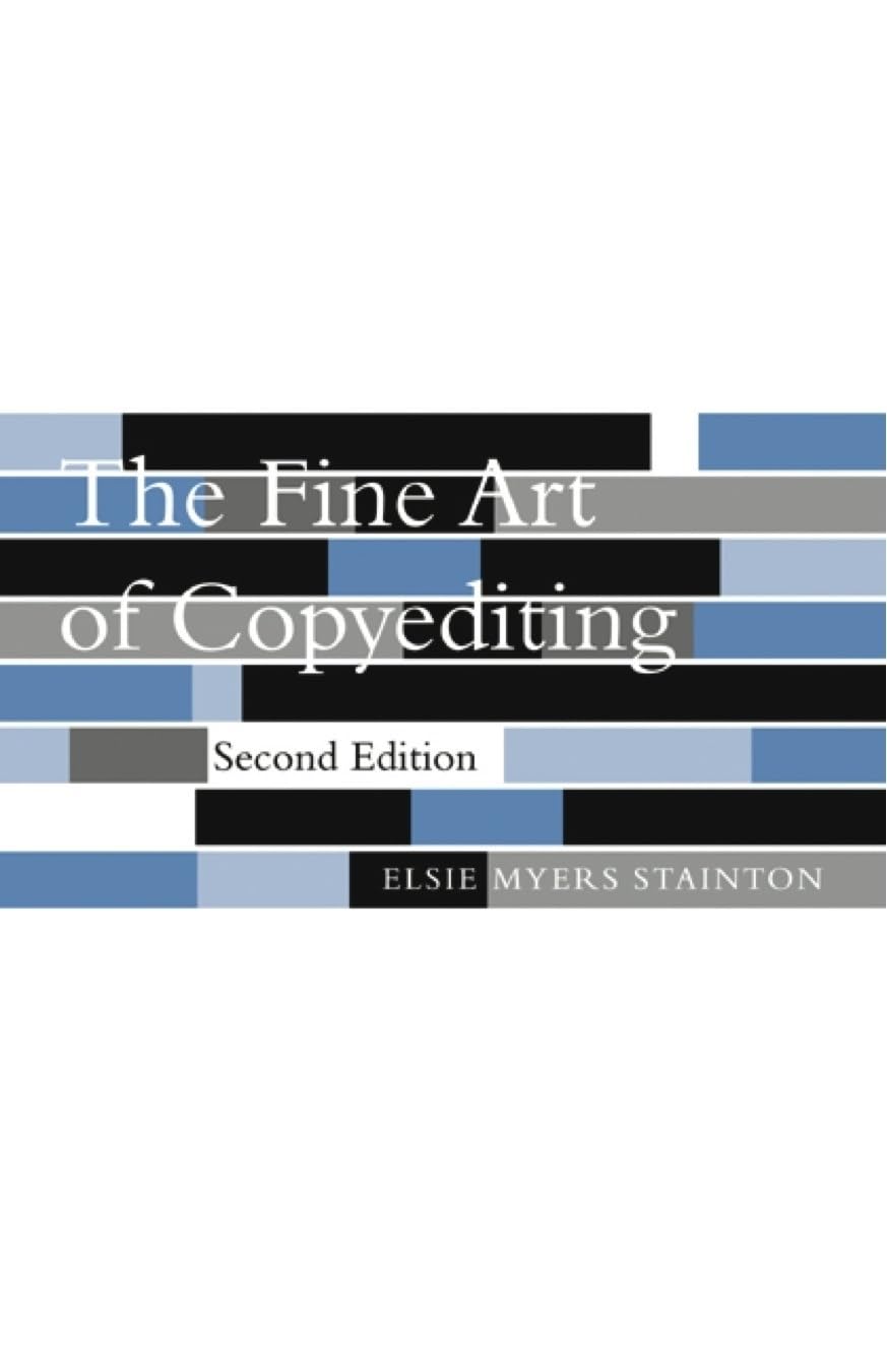The Fine Art of Copyediting,Used
