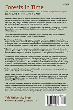 Forests in Time: The Environmental Consequences of 1,000 Years of Change in New England,Used