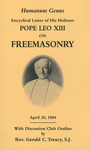 FreemasonryHumanum Genus [Pamphlet],Used