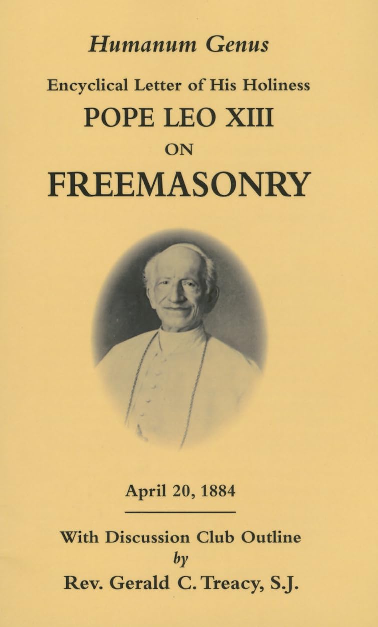 FreemasonryHumanum Genus [Pamphlet],Used