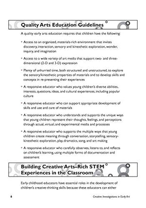 Creative Investigations in Early Art,Used