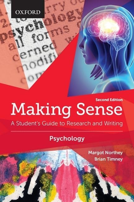 Making Sense in Psychology: A Student's Guide to Research and Writing,Used