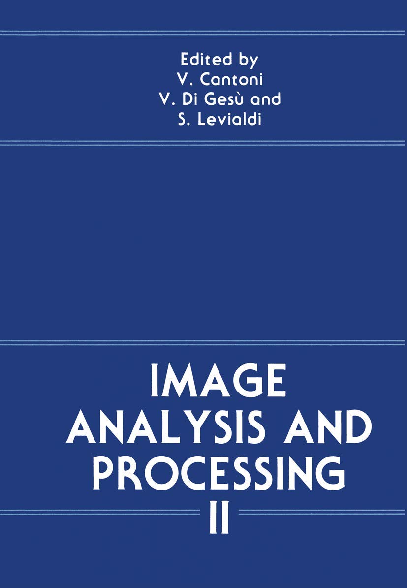 Image Analysis and Processing II,Used