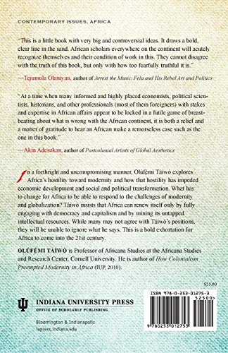 Africa Must Be Modern: A Manifesto