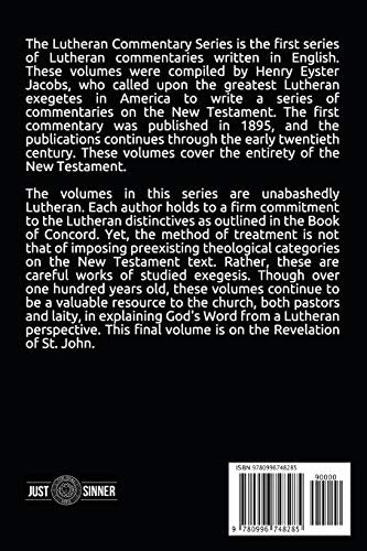 Annotations on the Revelation of St. John (Lutheran Commentary Series),Used