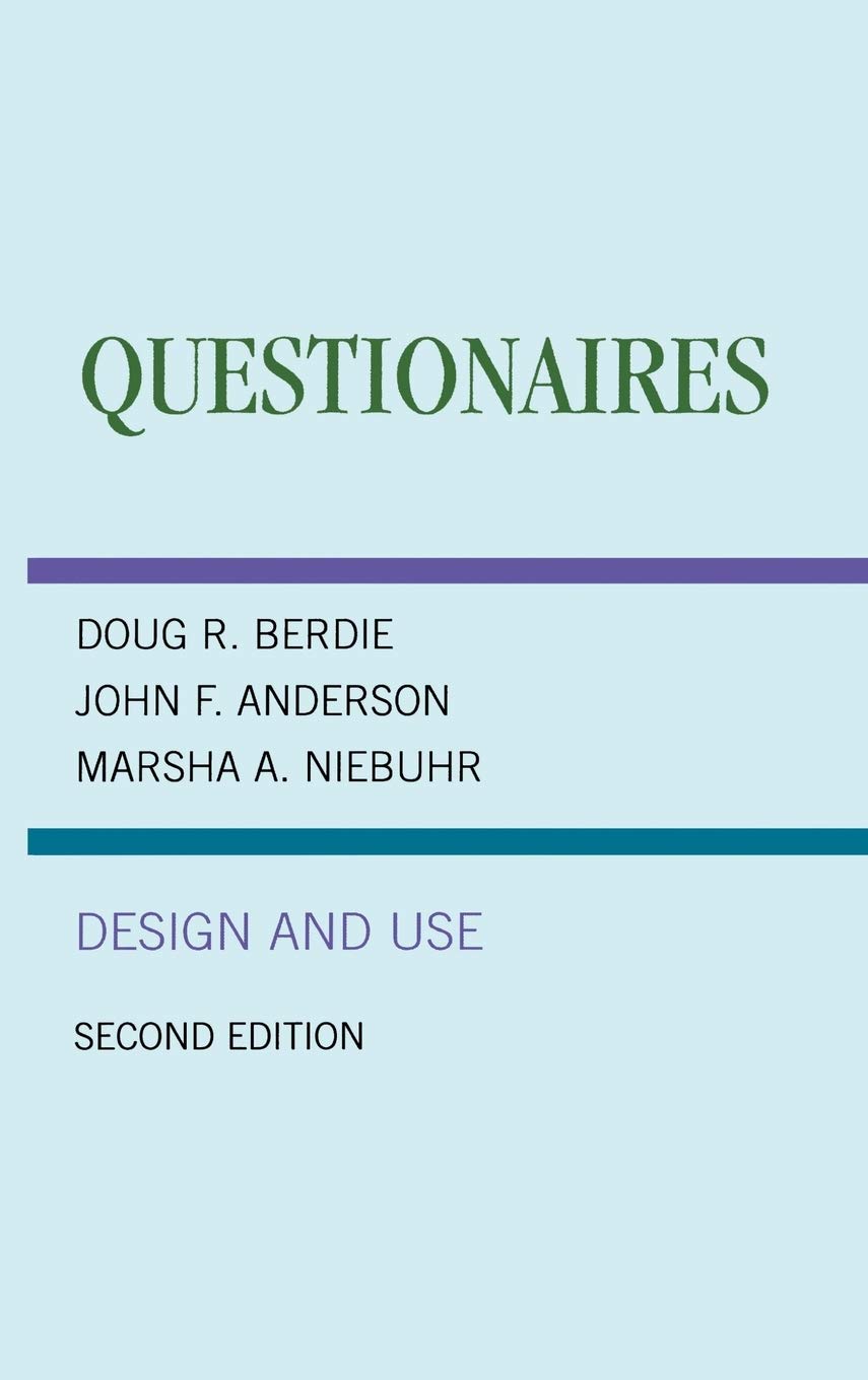 Questionnaires: Design And Use,Used