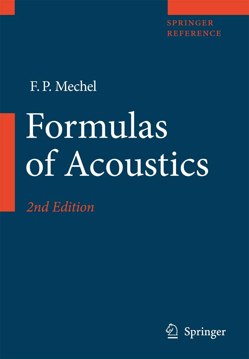 Formulas of Acoustics (Springer Reference),Used