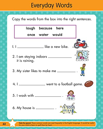 The Summer Before Second Grade School Workbook: Bridging First Grade to Second Grade for Kids Ages 7  8 with 75+ Activities, Sp,Used