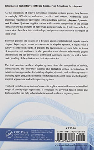 Adaptive, Dynamic, and Resilient Systems (Mobile Services and Systems),Used