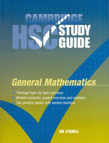 Cambridge HSC General Mathematics Study Guide (Cambridge HSC Study Guides),Used