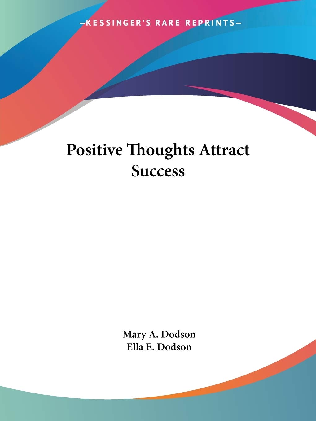 Positive Thoughts Attract Success,Used