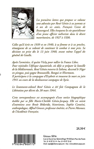 Itinraire d'un mhariste: De la Mauritanie  l'Afrique Franaise Libre (French Edition),Used