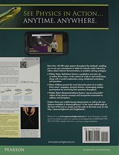 College Physics: A Strategic Approach Technology Update Volume 1 (Chs. 116) (2nd Edition),Used