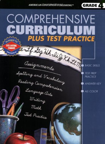 Comprehensive Curriculum Plus Test Practice, Grade 4,Used