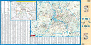 Laminated Berlin Map by Borch (English Edition),Used
