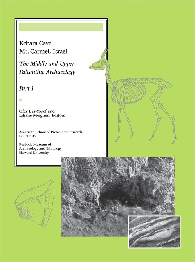 Kebara Cave, Mt. Carmel, Israel, Part I: The Middle And Upper Paleolithic Archaeology (American School Of Prehistoric Research B,Used