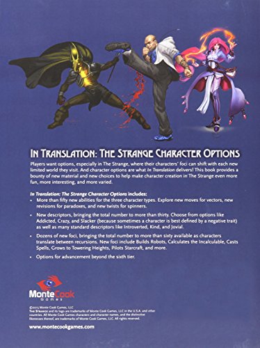 The Strange In Translation Character Opt,Used