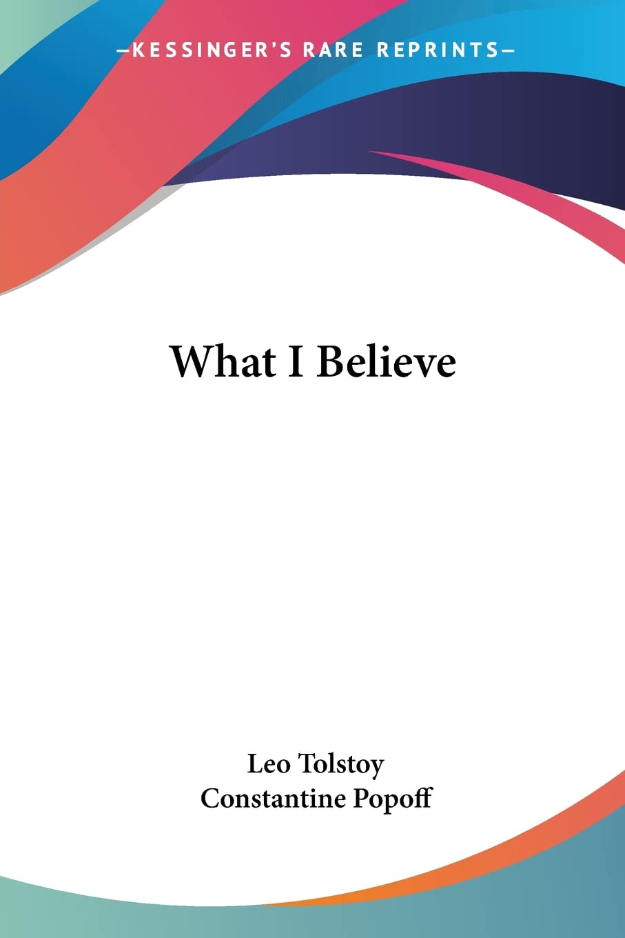 What I Believe,Used