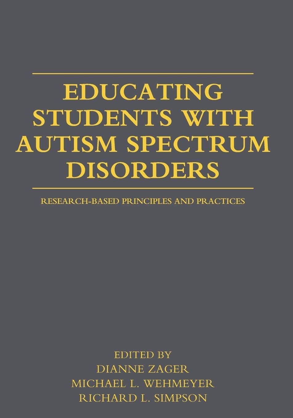 Educating Students with Autism Spectrum Disorders,Used