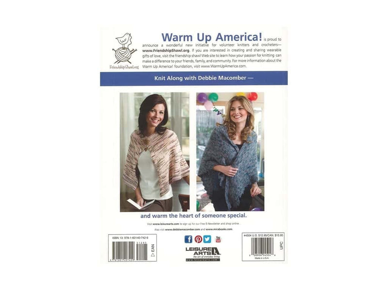 Knit Along with Debbie Macomber: Friendship Shawls (Leisure Arts #4504),Used