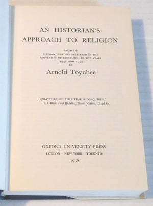 An Historian's Approach to Religion,Used
