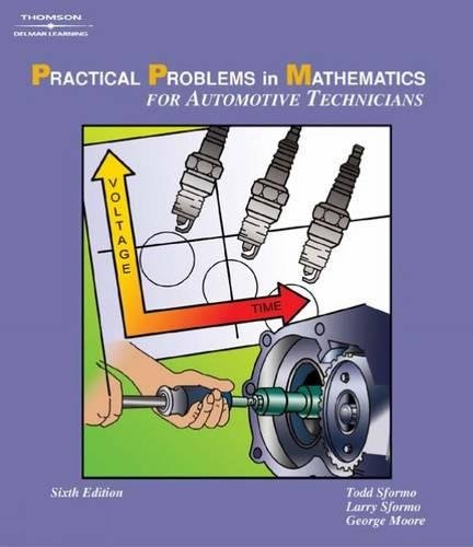 Practical Problems in Math for Automotive Technicians,New